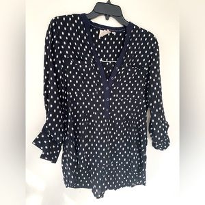 Anthropologie Vanessa Virginia Button Front Top